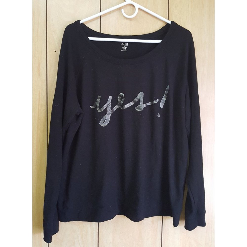 YES! light sweatshirt